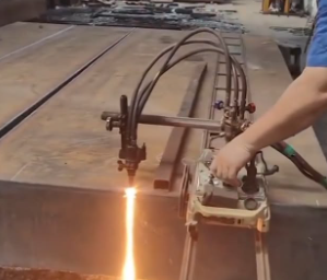 برش ریلی اکسیژن وگاز ورق ضخیم
