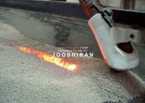 پودر جوشکاری آگلومره از نوع آلومینات روتیل